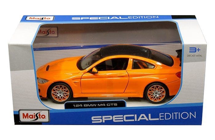 Maisto 1:24 W/b Special Edition Bmw M4 Gts (orange)- Diecast