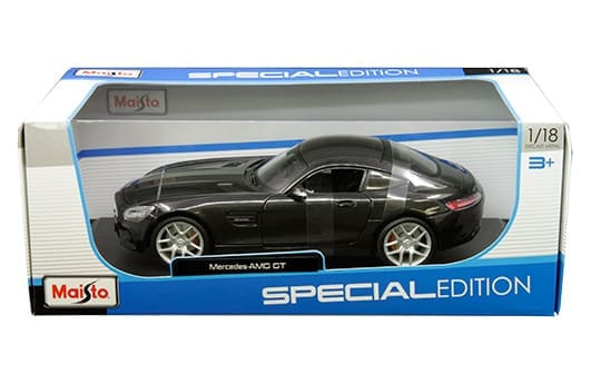 Maisto 1:18 Special Edition Mercedes-amg Gt (black)- Diecast