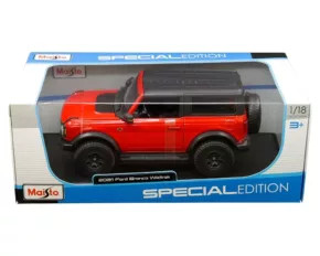 Maisto 1:18 2021 Ford Bronco Wildtrak Special Edition- Diecast