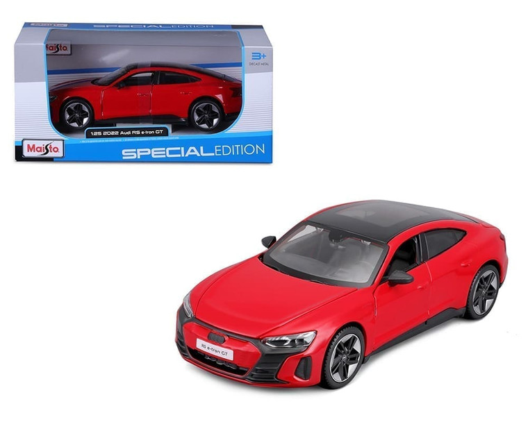 Maisto 1:25 2022 Audi Rs E-tron Gt Red Special Edition- Diecast