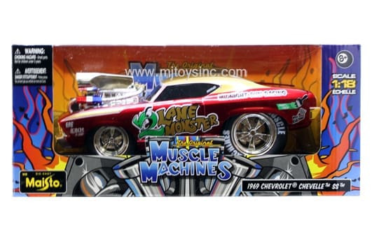 Muscle Machines 1:18 1969 Chevrolet Chevelle Ss- Diecast