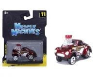 Muscle Machines 1:64 1941 Willys Coupe Gasser- Diecast