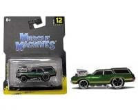 Muscle Machines 1:64 Oldsmobile 1970 Vista Cruiser (green)- Diecast