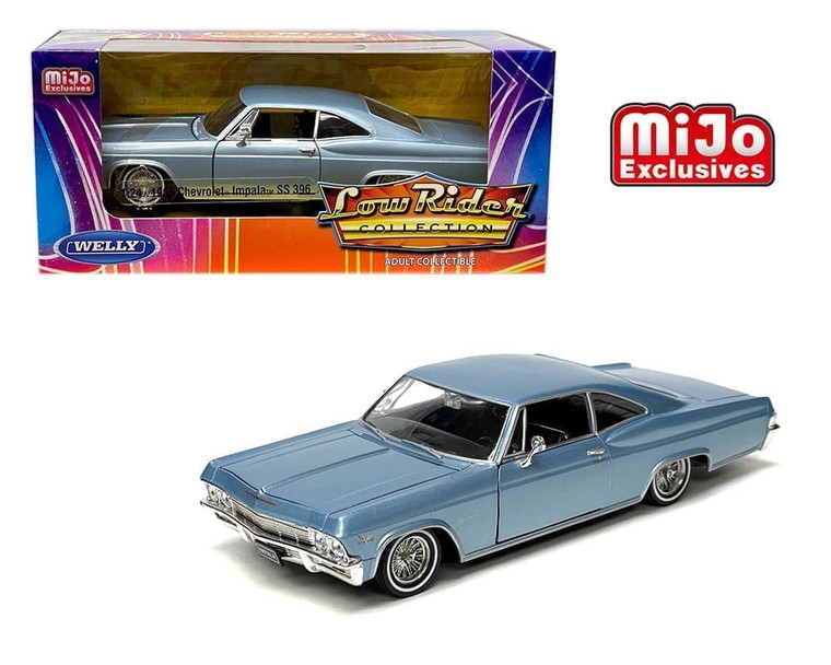 Welly 1:24 1965 Chevrolet Impala Ss 396 Hard Top Lowrider Collection Mijo Exclusives- Diecast