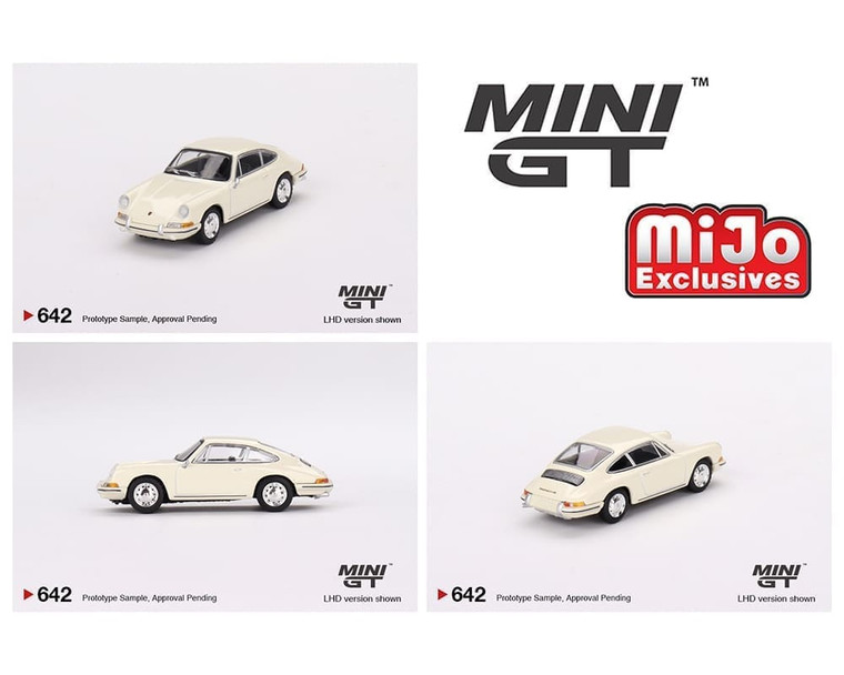 Mini Gt 1:64 1963 Porsche 901 Ivory Mijo Exclusives- Diecast