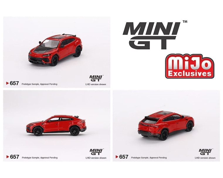 Mini Gt 1:64 Lamborghini Urus Performante Rosso Mars Mijo Exclusives- Diecast