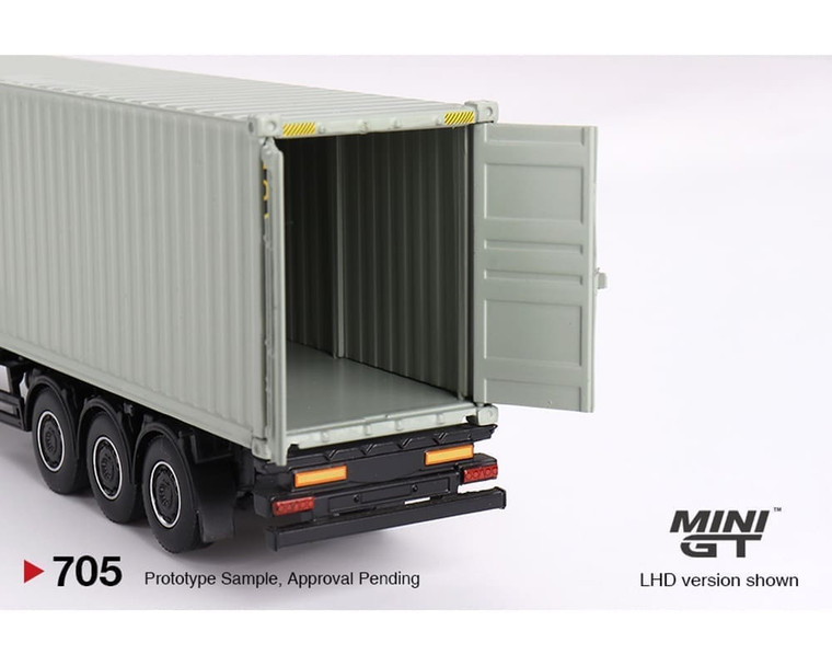 Mini Gt 1:64 Mercedes-benz Actros With 40 Ft Dry Container Ups Europe- Diecast Mini Gt 1:64 Mercedes-benz Actros With 40 Ft Dry Container Ups Europe- Diecast