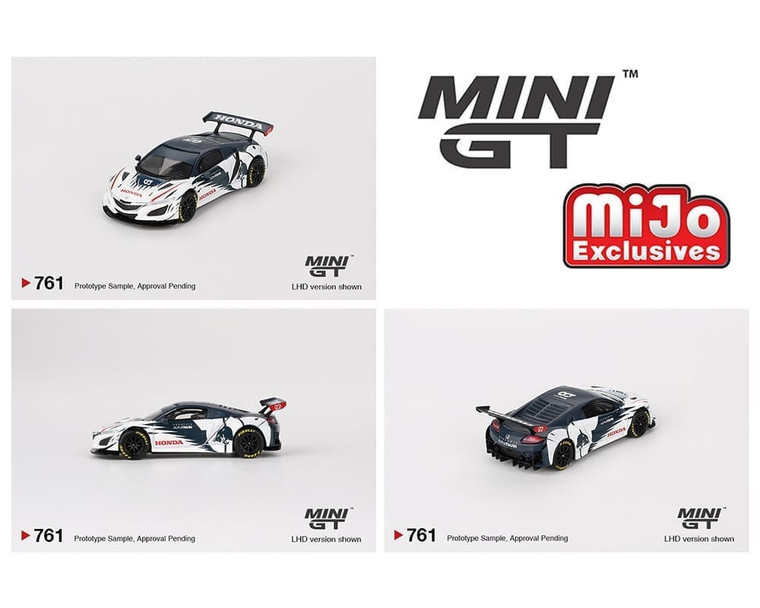 Mini Gt 1:64 Honda Nsx Gt3 Evo Alphatauriâ Yuki Tsunodaâ 2023 Red Bull Formula Nurburgring Mijo Exclusives- Diecast