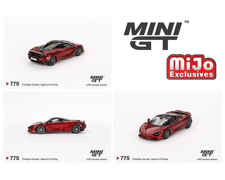 Mini Gt 1:64 Mclaren 750s⠓ Amaranth Red- Diecast