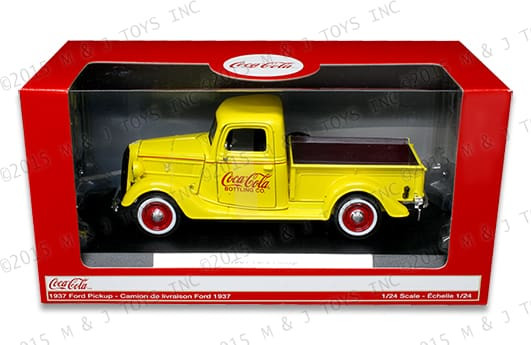 Motor City Classics 1:24 Coca-cola 1937 Ford Pickup- Diecast