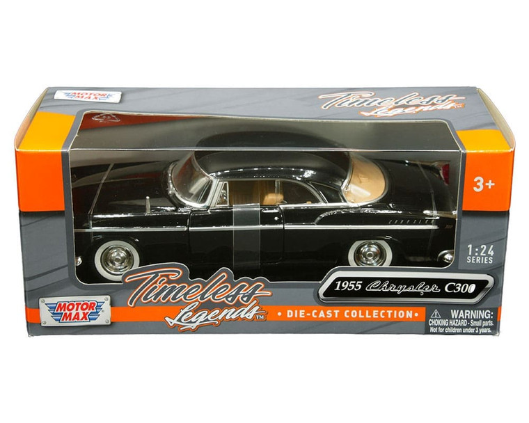 Motormax 1:24 1955 Chrysler C300 Timeless Legends- Diecast