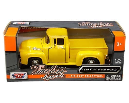 Motormax 1:24 1955 Ford F-100 Pickup Timeless Legends- Diecast