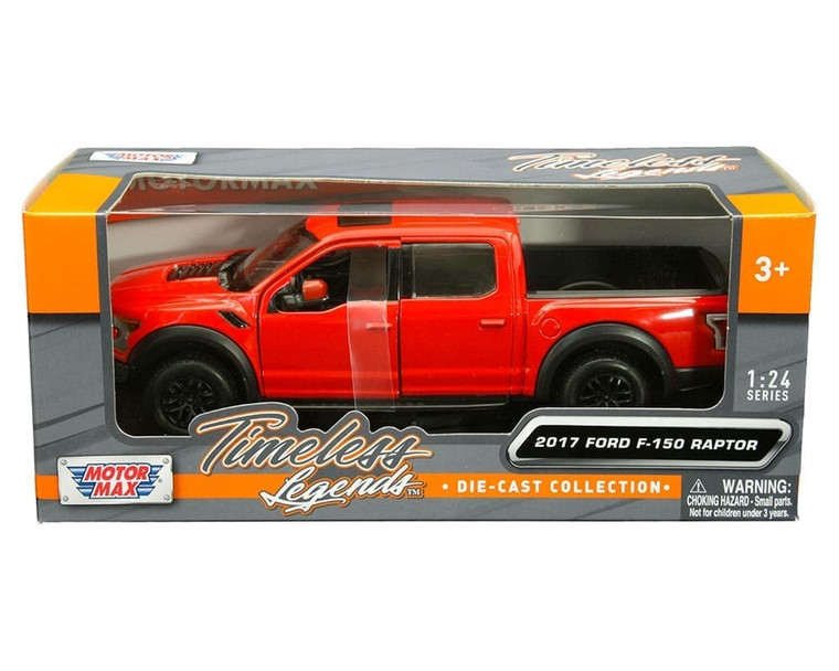 Motor Max 1:27 2017 Ford F-150 Raptor -timeless Legends- Diecast