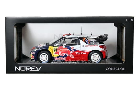 Norev 1:18 2011 Citroen Ds3 Wrc Winner Rallye Portugal- Diecast