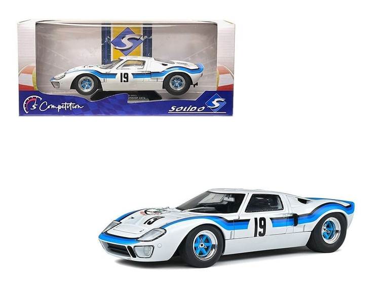 Solido 1:18 Ford Gt40 Mk1 Angola Championship 1973 #19 E. Marta- Diecast