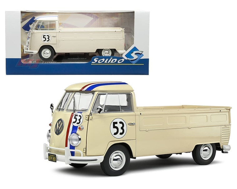 Solido 1:18 1950 Volkswagen T1 Pickup Racer 53- Diecast