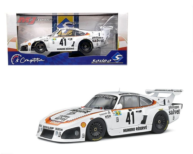 Solido 1:18 Porsche 935 K3 Winner 24 Hours Of Le Mans 1979 #41 Competition- Diecast