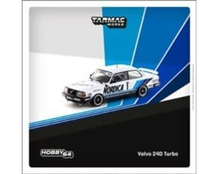 Tarmac Works 1:64 Volvo 240 Turbo Etcc Zolder 1986 Winner Johnny Cecotto / Thomas Lindstrã¶m- Diecast Tarmac Works 1:64 Volvo 240 Turbo Etcc Zolder 1986 Winner Johnny Cecotto / Thomas Lindstrã¶m- Diecast