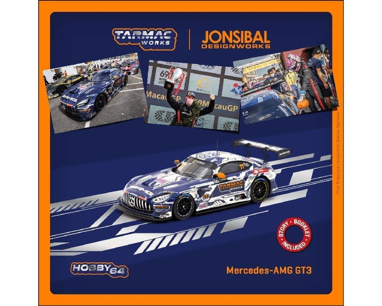 Tarmac Works 1:64 Mercedes-amg Gt3 Macau Gt Cup 2022 Winner Craft-bamboo Racing Maro Engel- Hobby64- Diecast Tarmac Works 1:64 Mercedes-amg Gt3 Macau Gt Cup 2022 Winner Craft-bamboo Racing Maro Engel- Hobby64- Diecast