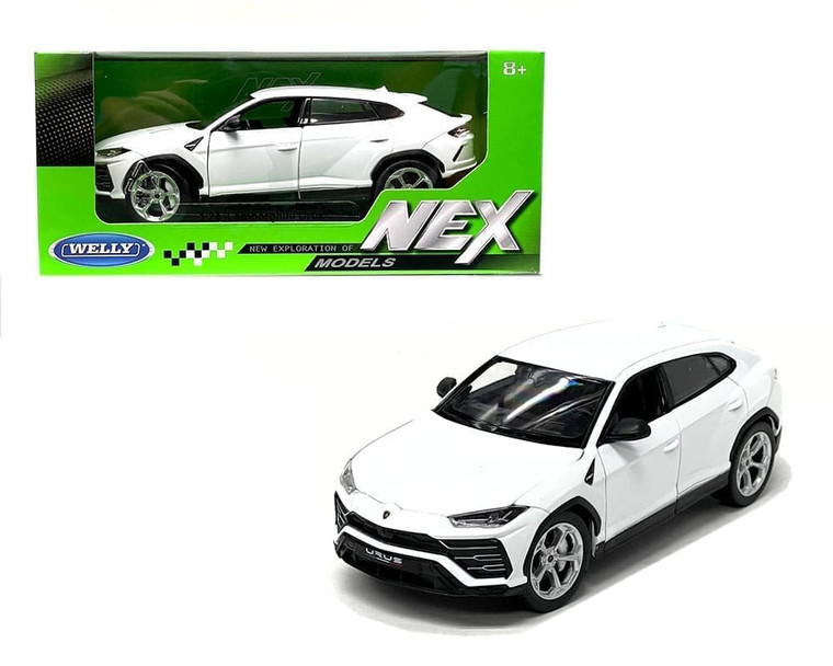 Welly 1:24 Lamborghini Urus White- Diecast