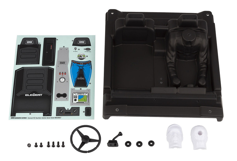 Team Associated - Bushido+ Interior Tray Complete Set - 42198