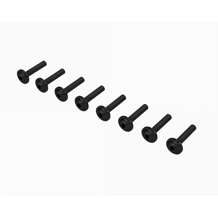 Arrma - BUTTON HEAD SCREW M3x16mm with WASHER (8Pcs) - -2368