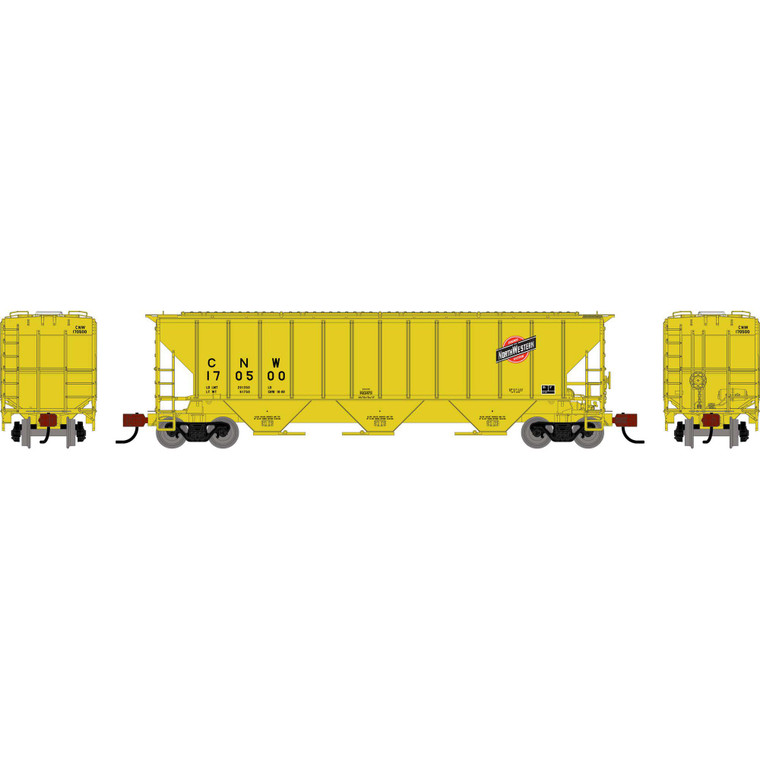 Athearn - N ATH PS 4427 Covered Hopper, CNW #170500 - -2382