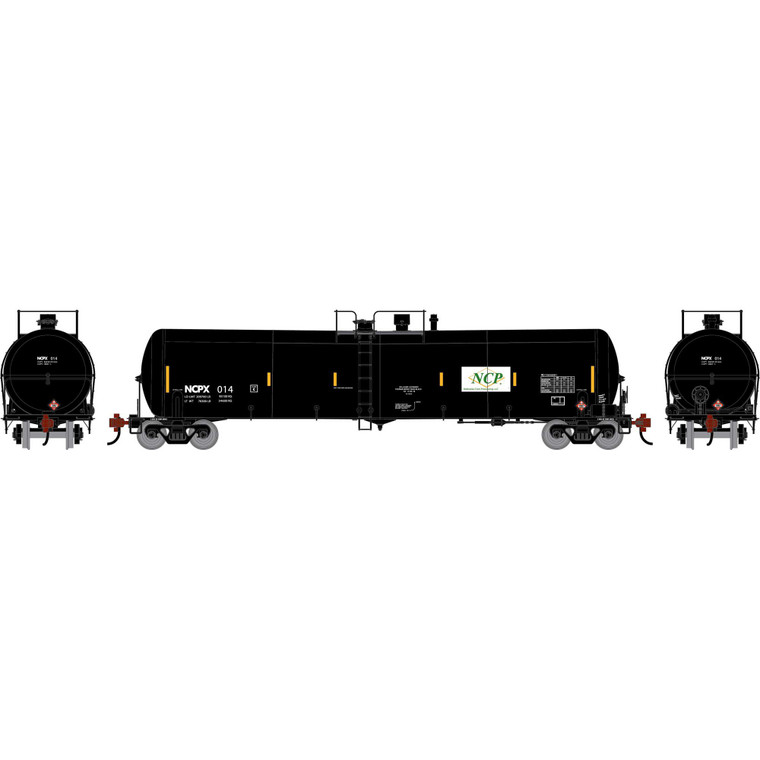 Athearn - HO ATH 30K Ethanol Tank Car, NCPX #014 - -2406 Athearn - HO ATH 30K Ethanol Tank Car, NCPX #014 - -2406