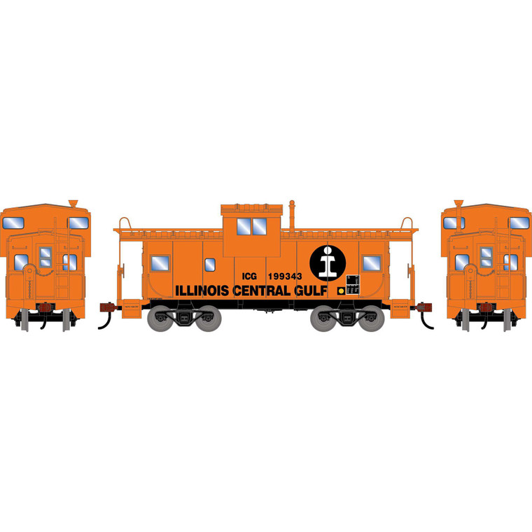 Athearn - HO ATH Wide-Vision Caboose, ICG #199343 - -2440 Athearn - HO ATH Wide-Vision Caboose, ICG #199343 - -2440