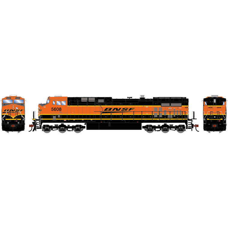 Athearn - HO ATH AC4400CW Locomotive, Legendary Liveries BNSF 'H4' #5608 - -2566