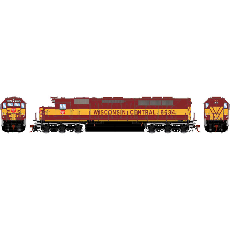 Athearn - HO GEN SDP45 Locomotive, WC #6634 - G-2006