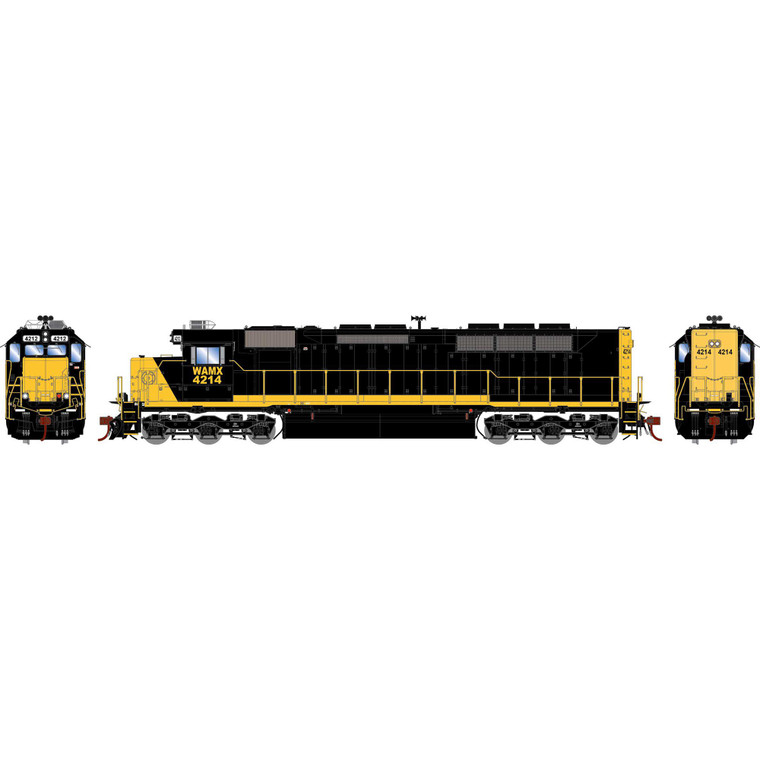 Athearn - HO GEN SDP45 Locomotive, WAMX #4214 - G-2008