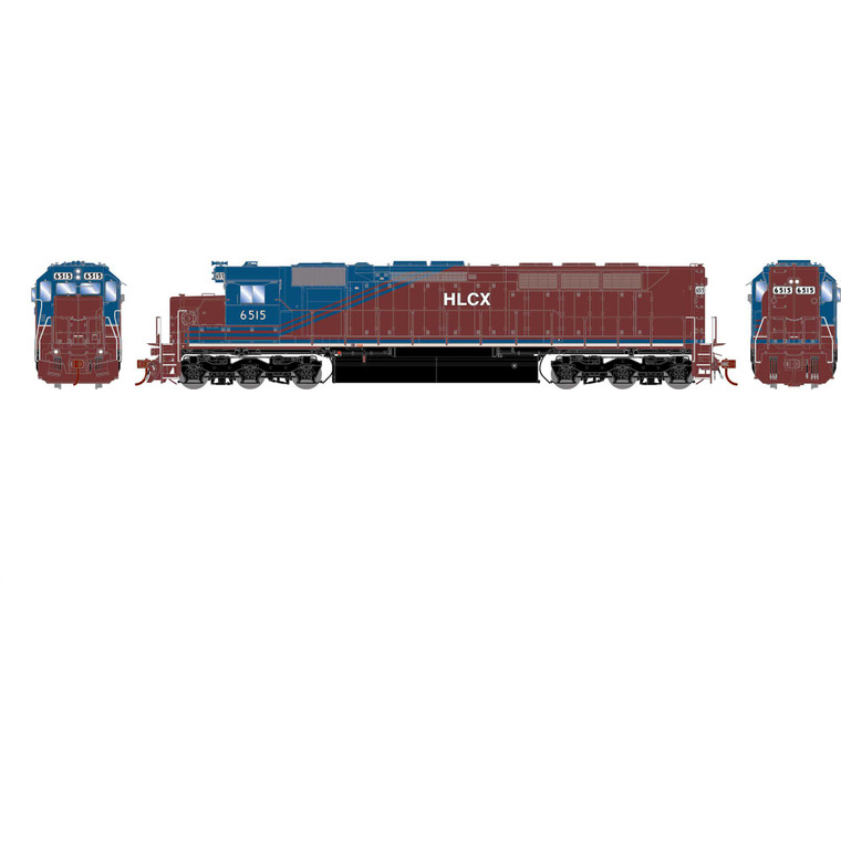 Athearn - HO GEN SDP45 Locomotive w/DCC & SOUND, HLCX #6515 - G-2040