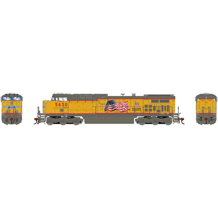 Athearn - HO GEN AC4400CW Locomotive, UP #5630 - G-2043
