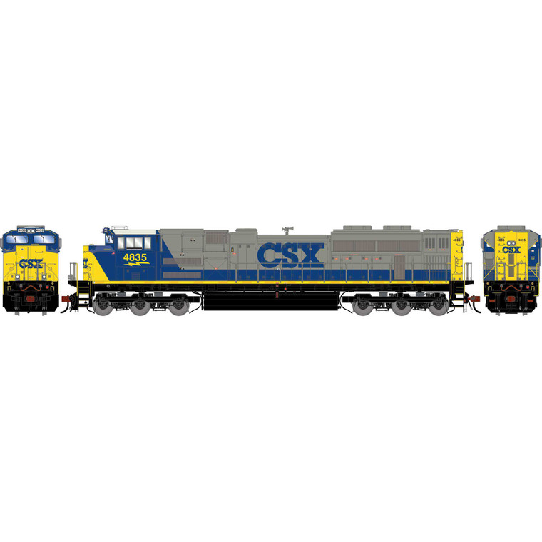 Athearn - HO GEN SD70ACE Locomotive w/DCC & Sound, Legendary Liveries CSXT #4835 - G-2102