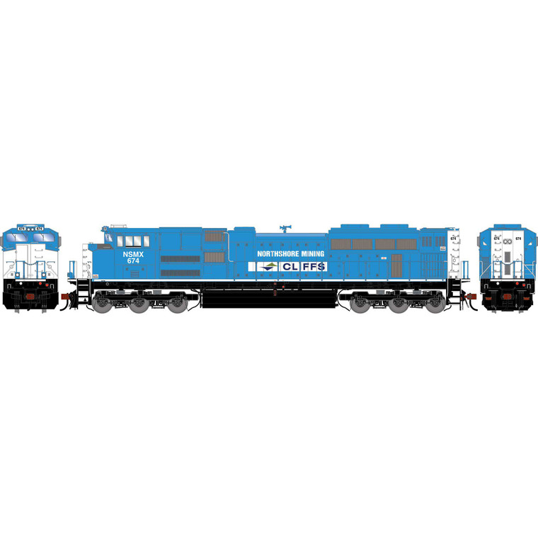 Athearn - HO GEN SD70ACE Locomotive w/DCC & Sound, NSMX #674 - G-2108