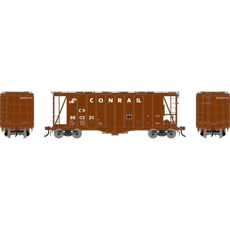 Athearn - HO GEN GATC 2600 Airslide Covered Hopper, CR #880330 - G-2123 Athearn - HO GEN GATC 2600 Airslide Covered Hopper, CR #880330 - G-2123