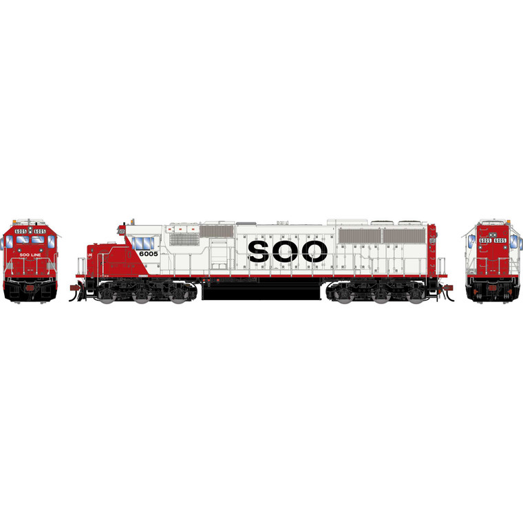 Athearn - HO GEN SD60 Locomotive, SOO #6005 - G-2148