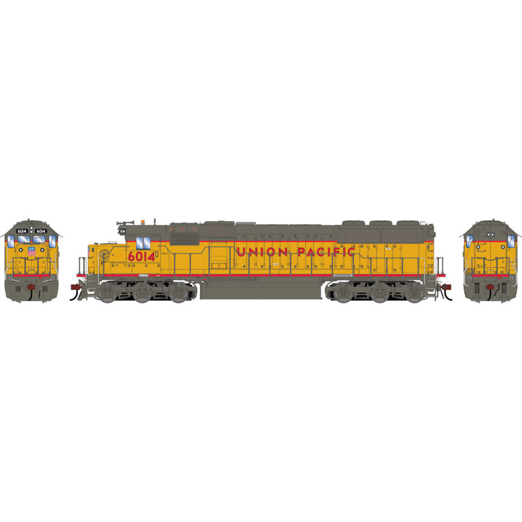 Athearn - HO GEN SD60 Locomotive w/DCC & Sound, UP #6014 - G-2169