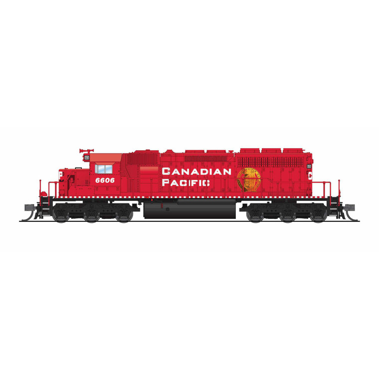 Broadway Limited Imports - N, EMD SD40-2, CP 6606, Golden Beaver Scheme, No-Sound / DCC-Ready - 9484 Broadway Limited Imports - N, EMD SD40-2, CP 6606, Golden Beaver Scheme, No-Sound / DCC-Ready - 9484
