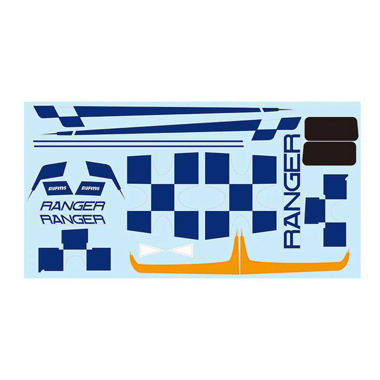 FMS - Decal Sheet: Ranger V2 1220mm - ES116YL