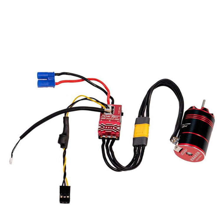 FuriTek - VORTEX 6700KV BRUSHLESS ESC/MOTOR COMBO FOR LOSI MINI-B, MINI-T, AND JRX2/JRXT - 2585
