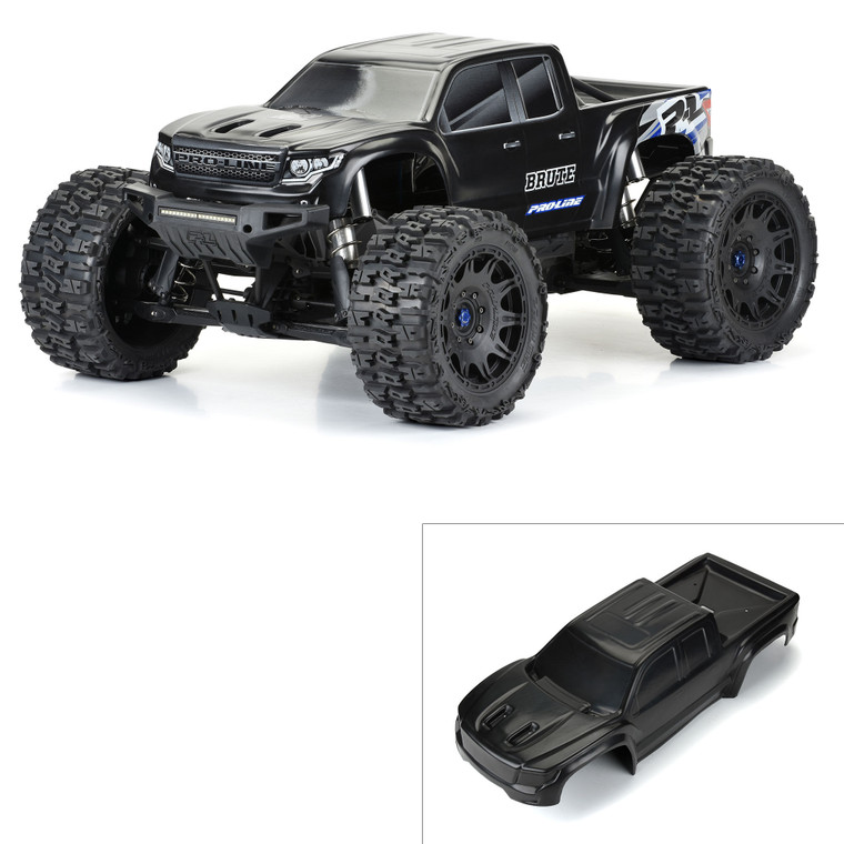 Pro-line Racing - 1/5 Pre-Cut Brute Bash Armor Black Body for X-MAXX - 351318