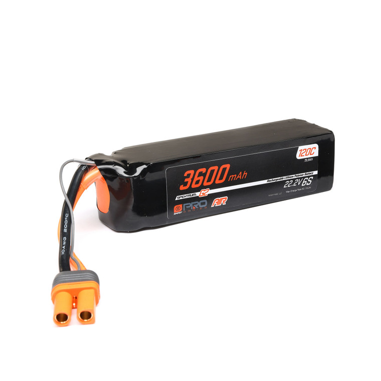 Spektrum - Smart Pro Series Air 6S 22.2V 3600mAh G2 LiPo 120C IC5 - X-1069