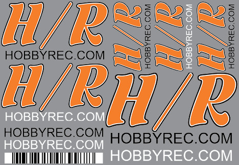 Promotional Items - Hobby Rec Sticker Set - STICKER SET