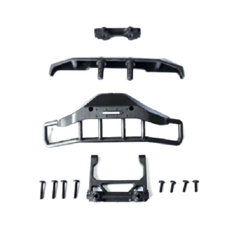 Panda Hobby - Front/Rear Bumper Set, Complete Fits Tetra 1/18 - 184006 Panda Hobby - Front/Rear Bumper Set, Complete Fits Tetra 1/18 - 184006