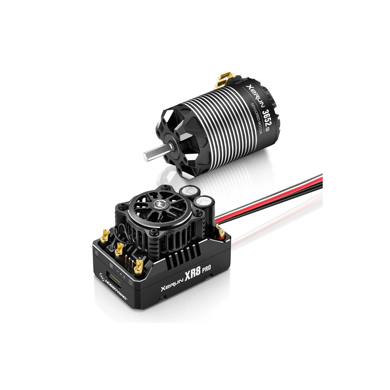 Hobbywing - XeRun XR8 Pro G3 ESC & 3652SD 4500KV G3 Motor Combo (2S) - 38020437