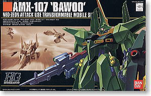 Bandai - Gundam Models - 31 Amx-107 Bawoo HG 1:144 - 111898