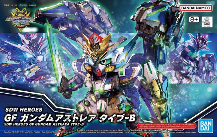 Bandai - Gundam Models - SDW Heroes GF Gundam Astraea Type-B - 2753062
