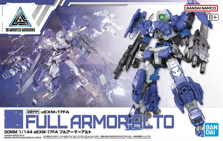 Bandai - Gundam Models - eEXM-17FA Full Armor Alto 30MM - 2761739